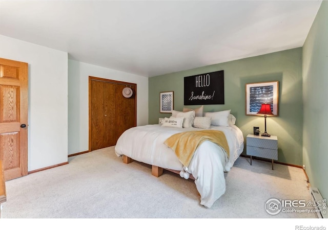 216 N Gold Flake, Breckenridge, CO 80424 - carpeted bedroom featuring baseboards and a closet