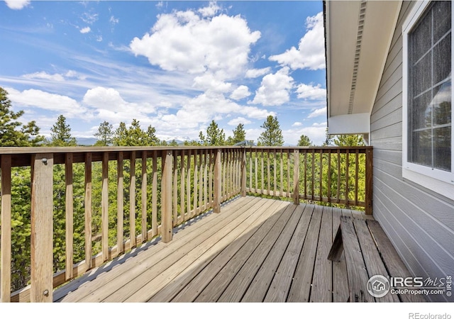 266 Gap Rd, Black Hawk, CO 80422 - view of wooden terrace