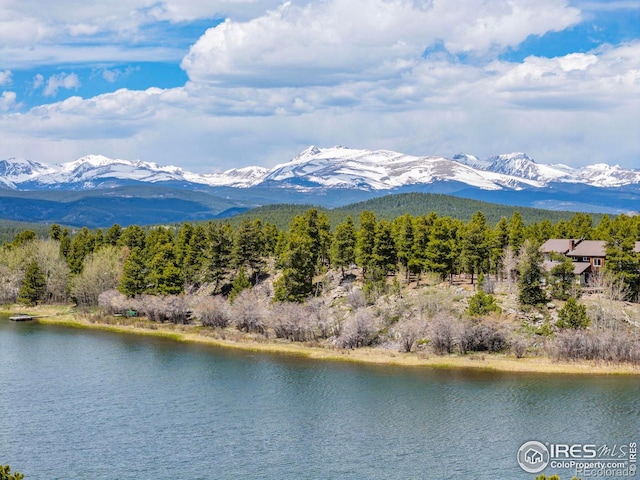 266 Gap Rd, Black Hawk, CO 80422 - view of mountain background with a large body of water