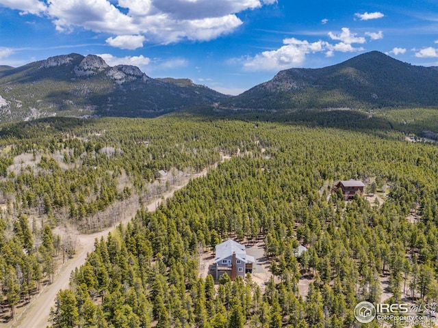 266 Gap Rd, Black Hawk, CO 80422 - view of mountain background featuring a forest