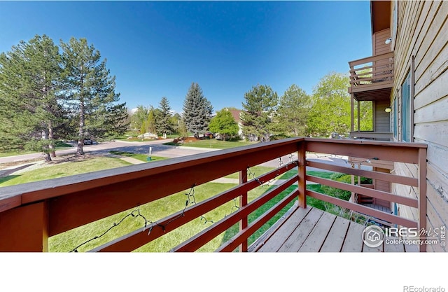 6110 Habitat Dr Unit 2, Boulder, CO 80301 - view of wooden terrace