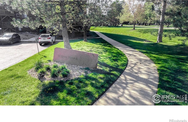 6110 Habitat Dr Unit 2, Boulder, CO 80301 - view of property's community featuring a yard