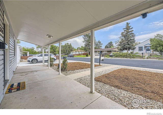 3245 W Walsh Pl, Denver, CO 80219 - view of patio with a residential view