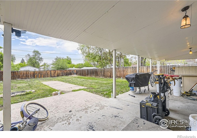 3245 W Walsh Pl, Denver, CO 80219 - view of patio with a grill