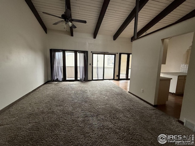 1943 Meadow Dr Unit B2, Longmont, CO 80501 - carpeted spare room featuring ceiling fan and baseboards