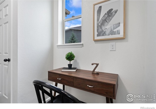 6614 Neota Creek Ct, Timnath, CO 80547 - detailed view of a textured wall