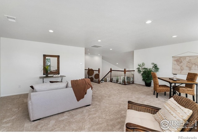 6614 Neota Creek Ct, Timnath, CO 80547 - carpeted living area featuring recessed lighting and baseboards