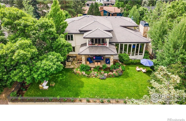 7205 Rustic Trl, Boulder, CO 80301 - aerial view of property and surrounding area