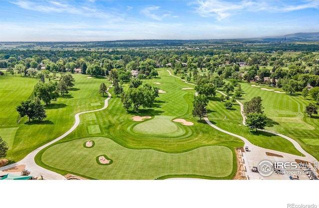 7205 Rustic Trl, Boulder, CO 80301 - drone / aerial view of a golf course