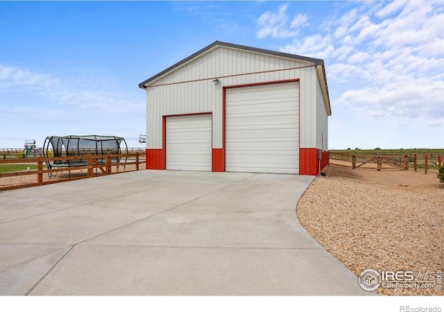 5031 Prairie Lark Ln, Severance, CO 80615 - view of detached garage
