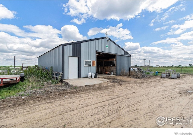 10635 County Road 24, Fort Lupton, CO 80621 - view of pole building
