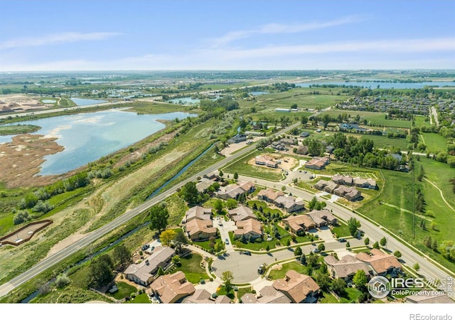 5112 Daylight Ct, Fort Collins, CO 80528 - view of property location featuring a large body of water and nearby suburban area