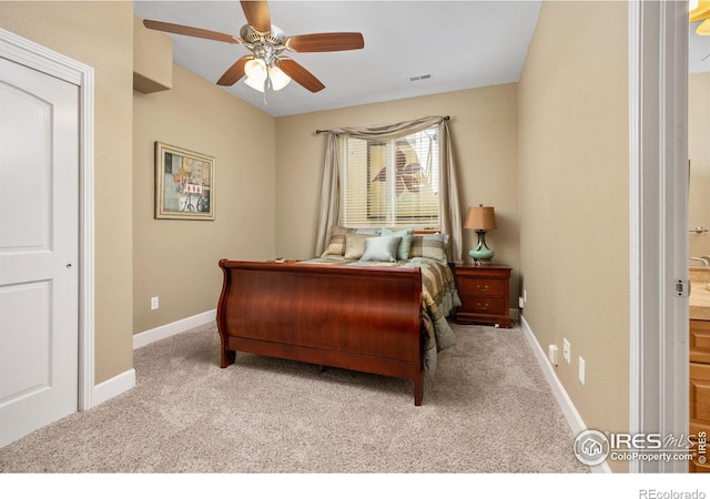 13 Blue Heron Dr, Thornton, CO 80241 - carpeted bedroom with baseboards and a ceiling fan