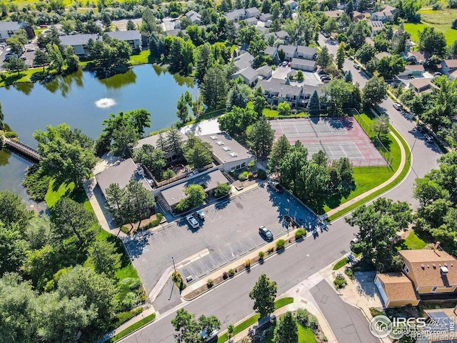 790 W Moorhead Cir # A, Boulder, CO 80305 - aerial view of residential area featuring a large body of water