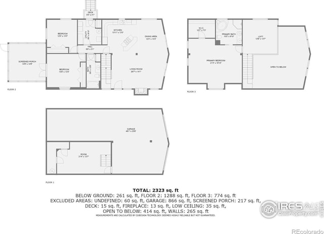 613 Ranch Rd, Ward, CO 80481 - property floor plan