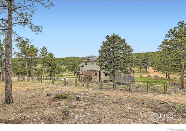 613 Ranch Rd, Ward, CO 80481 - view of yard featuring exterior structure