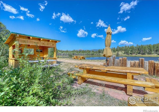 613 Ranch Rd, Ward, CO 80481 - view of property's community featuring a water view and a view of trees