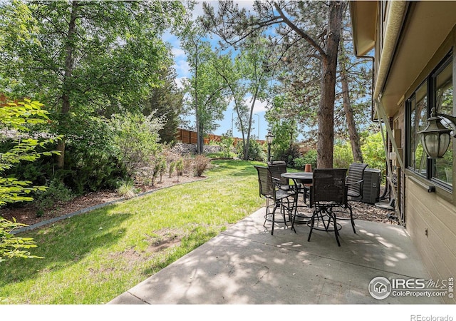 3441 W Dartmouth Ave, Denver, CO 80236 - view of patio / terrace featuring outdoor dining area