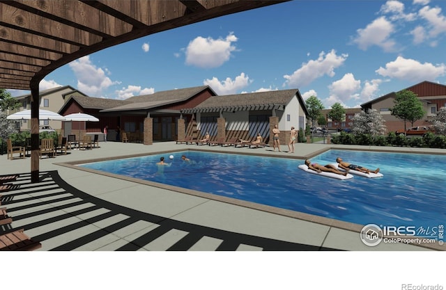 945 Abbott Ln Unit 5, Fort Collins, CO 80524 - community pool with a patio