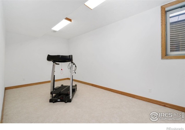 6239 Ashcroft Rd, Greeley, CO 80634 - workout area with carpet floors and baseboards