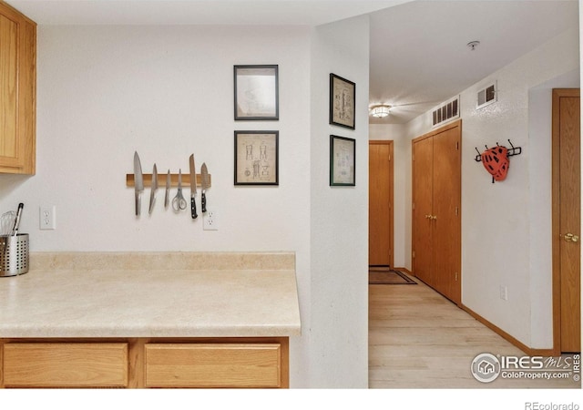 2802 Sundown Ln Unit 102, Boulder, CO 80303 - hall featuring light wood finished floors