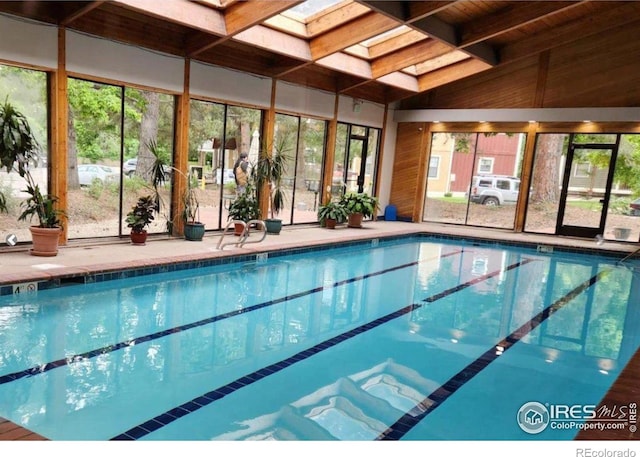 2802 Sundown Ln Unit 102, Boulder, CO 80303 - indoor pool with a skylight