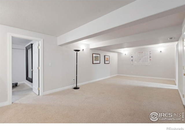 6911 W 22nd St, Greeley, CO 80634 - finished basement with carpet flooring and baseboards