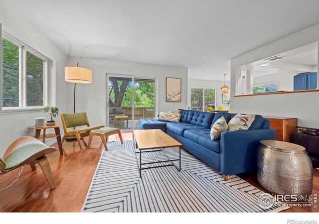 1409 Quince Ave, Boulder, CO 80304 - living area featuring light wood finished floors