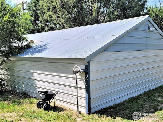 402 N Washington Ave, Fleming, CO 80728 - view of garage