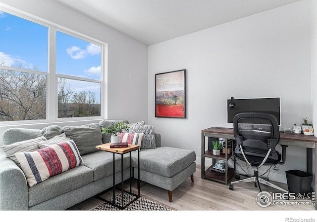 3580 W 62nd Pl, Denver, CO 80221 - office space with wood finished floors and baseboards