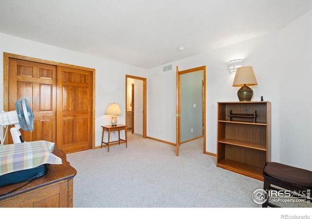 140 Camino Real Ft, Collins, CO 80524 - sitting room featuring carpet floors and baseboards