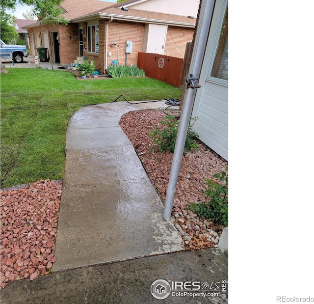 1126 Patricia Dr, Loveland, CO 80537 - view of grassy yard