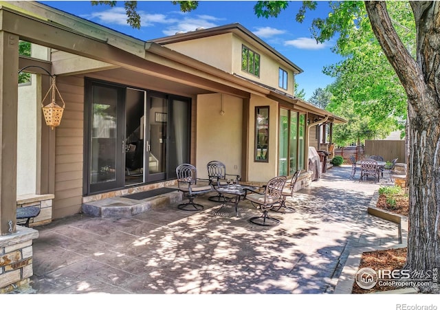3345 15th St, Boulder, CO 80304 - view of patio / terrace featuring outdoor dining space