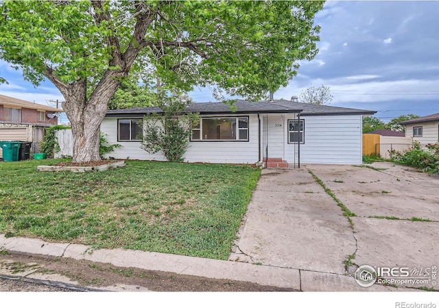 3014 High Dr, Evans, CO 80620 - view of ranch-style house