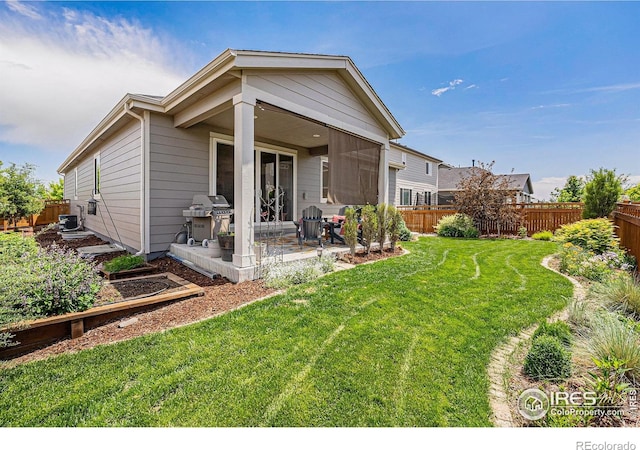6253 Black Mesa Rd, Frederick, CO 80516 - rear view of house featuring a patio area