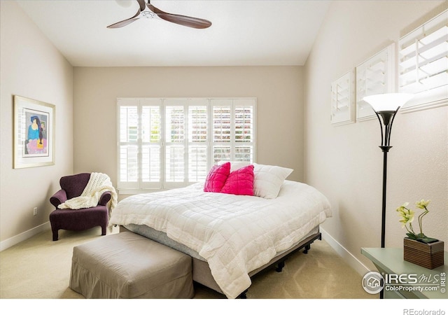 2758 Meadow Mountain Trl, Lafayette, CO 80026 - carpeted bedroom featuring baseboards and a ceiling fan