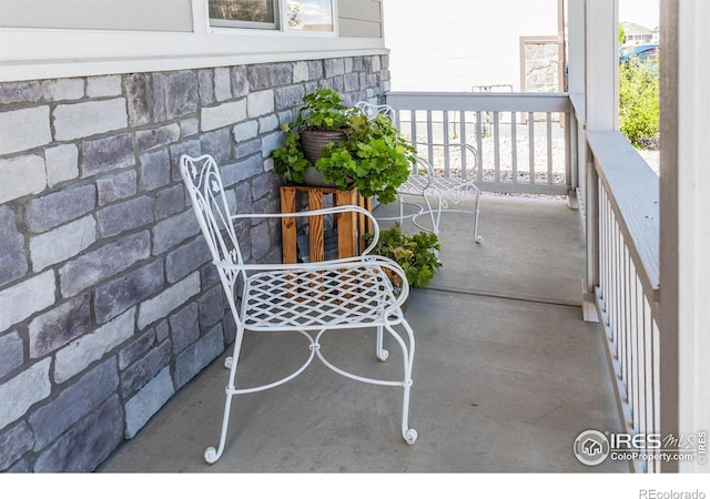 944 Maplebrook Dr, Windsor, CO 80550 - view of porch