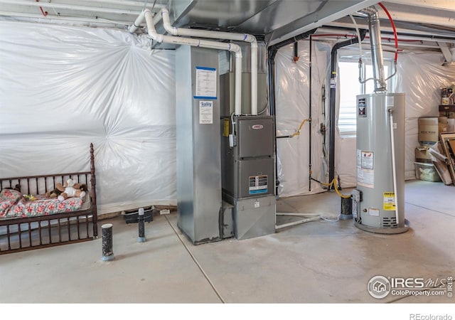 944 Maplebrook Dr, Windsor, CO 80550 - utilities featuring gas water heater and heating unit