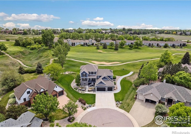 7427 Couples Ct, Fort Collins, CO 80528 - aerial view of residential area with a golf course