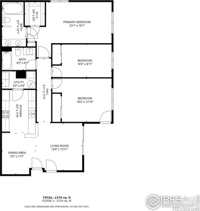4451 S Ammons St Unit 307, Littleton, CO 80123 - room layout