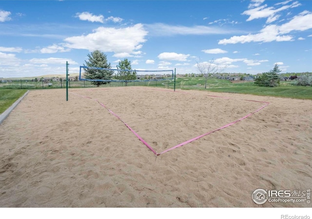 2085 Tundra Cir, Erie, CO 80516 - view of community with volleyball court