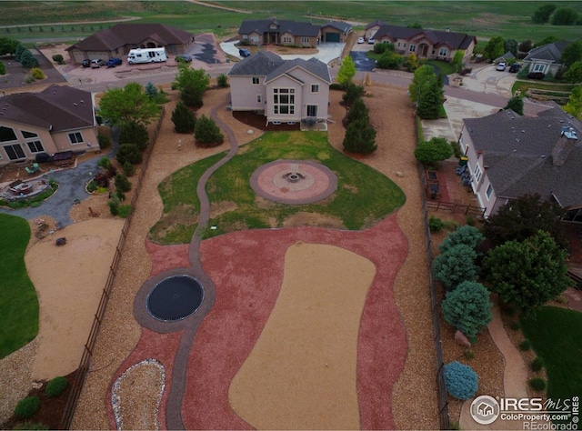 3106 Megan Way, Berthoud, CO 80513 - aerial view of residential area
