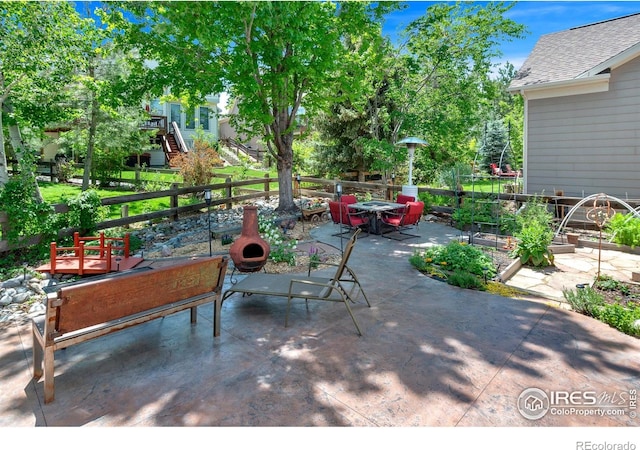 23570 E Holly Hills Way, Parker, CO 80138 - view of patio featuring outdoor dining space