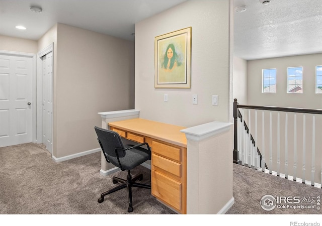 23570 E Holly Hills Way, Parker, CO 80138 - office area featuring carpet floors and baseboards