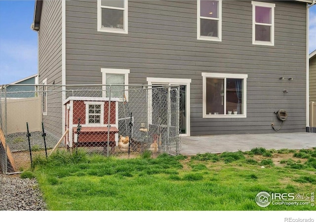608 Apex Trl, Ault, CO 80610 - rear view of property with a patio area