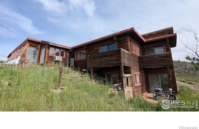 4633 Canyon View Dr, Fort Collins, CO 80526 - back of house with a balcony
