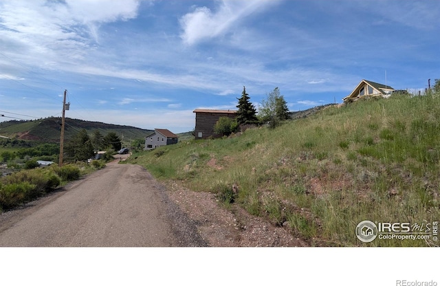 4633 Canyon View Dr, Fort Collins, CO 80526 - view of asphalt road
