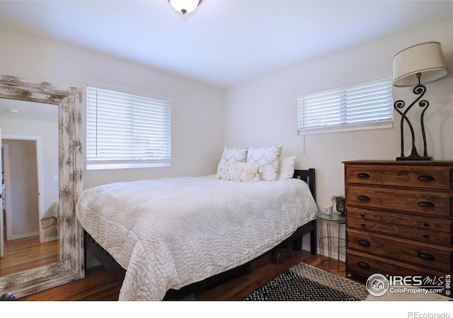 855 33rd St, Boulder, CO 80303 - bedroom featuring wood finished floors