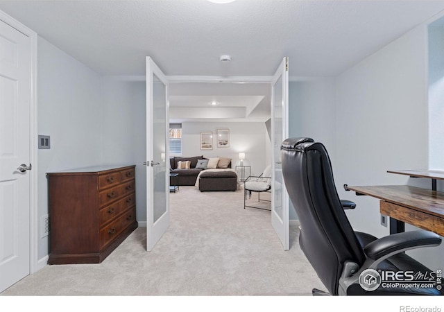 4094 Bimini Ct, Boulder, CO 80301 - office space featuring light carpet and french doors