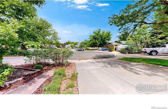 2415 Sunray Ct, Fort Collins, CO 80525 - view of concrete driveway